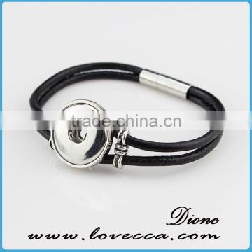 Hotsale Bracelet Fashion Interchangeable Charms Diy Snap Button Bracelet Jewelry