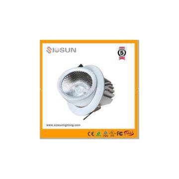 9W 4 IP65 Rotatable Recessed COB LED Trunk Downlights