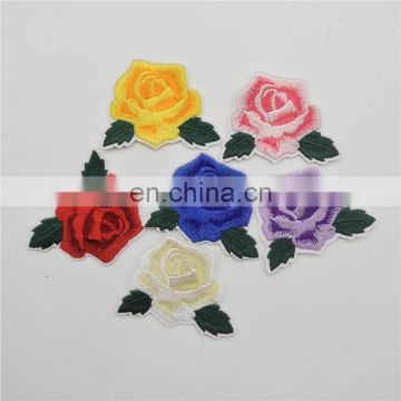 custom 3d logo embroidery patches sew on embroidered patch for clothing DIY