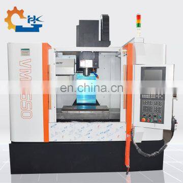Taiwan Spindle BT40 Cnc Vertical Milling Machining Center VMC 600L
