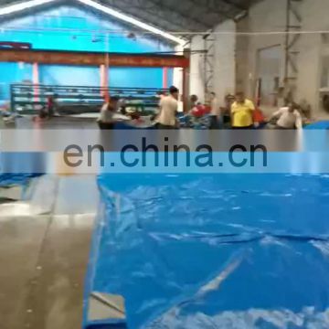 China factory 90gsm light weight green plastic pe tarpaulin for trailers