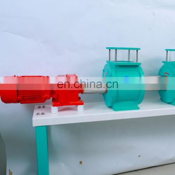 Fly ash Guangzhou best quality stainless steel airlock rotary valve 20mm diameter for dust collection materials handling field