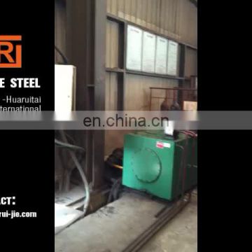 ASTM A252 spiral steel pipe for piling, carbon welded 15 inch tube
