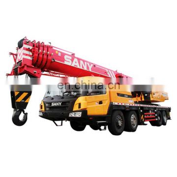 China SANY truck mounted crane for sale STC800 boom crane truck price list