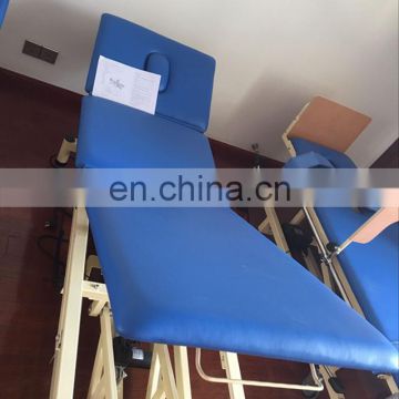 Electric three section disabled Adjustable treatment table