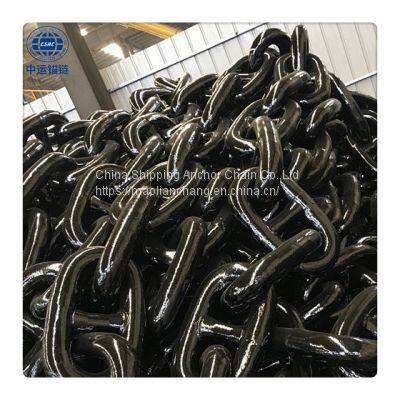 90MM GRADE 3 U3 Q3 NV3 K3 AM3 Stud Link Anchor Chain With NK BV KR---China shipping anchor chain