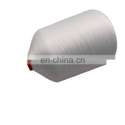 High Tenacity 100% polyester texture yarn raw white cheap price