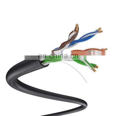 Shenzhen factory data cable high speed network shielded lan cable 24awg cat5e communication cable