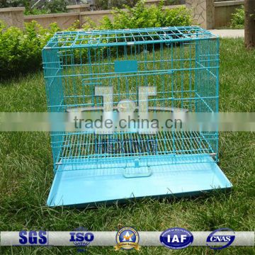 Green Coated Metal Pet Cage/Animal Cage