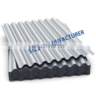 bent types 100% aluminum zinc roof sheet price