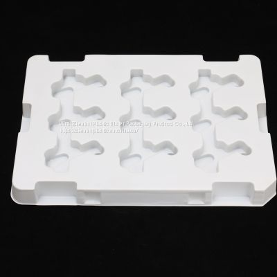 blister white PET packaging trays vacuum forming plastic blister pallets