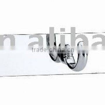 Stainless steel clothes hook, S.S.board with zinc hooks YG-022