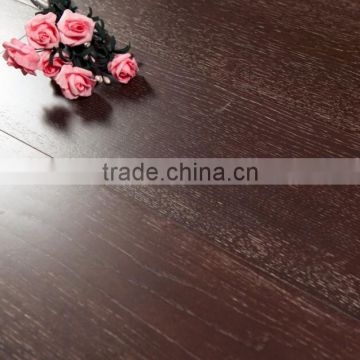 OAK WOOD BRUSHED WHITE COLOR TEXTURE Three layer wood flooring