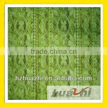 hanghzou women high quality green lace fabric