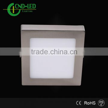 2016 new design 6w 12w 18w 24w zhongshan surface mounted led panel light