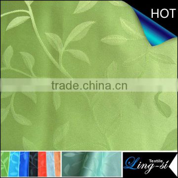 Polyester Jacquard Satin Fabric for Curtain DSN391