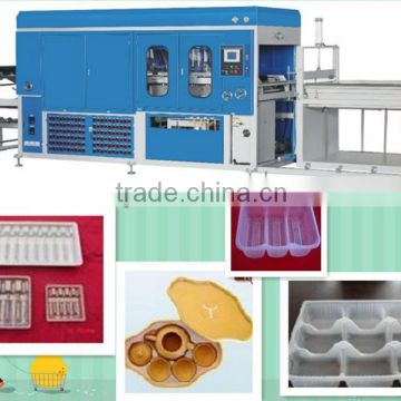Automatic vacuum forming machine thermoforming