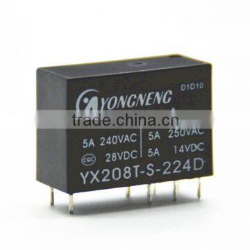 24V Relay 8 pin 12v relay 8 pin 20.6mm height 15.7mm height