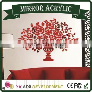 Hot Sale Adhesive Acrylic Board Mirror round acrylic mirror acrylic mirror lowes