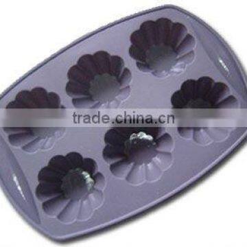 6 Cups Silicone Tart pan