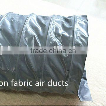 Nylon fabric ducting for ventilation