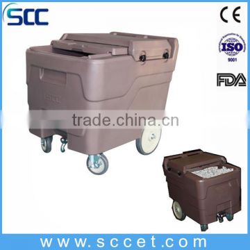 SB1-C110 dry ice carring cooler in bar and hotel dry ice serving cooler