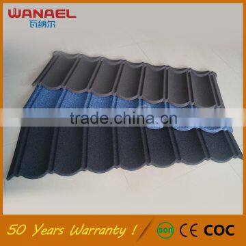 Bond stone Coated Steel Roof Sheet/Wanael high qualifty roof tile factory/New Zealand tecnology