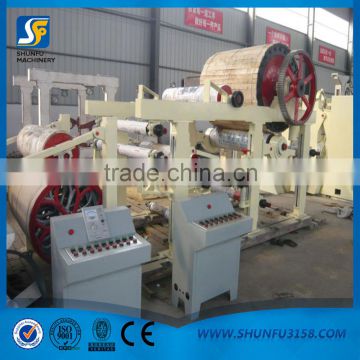 China made, 787mm Toilet paper machinery(capacity:1t/d)