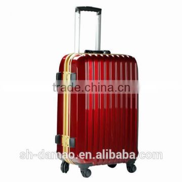 America Europe market luxury strong&portable 360 Rotatable ABS Trolley Luggage bags