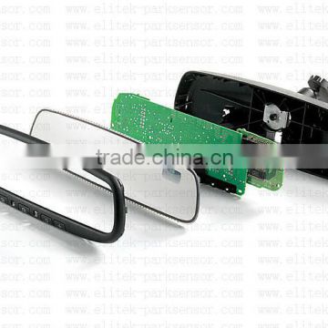 Factory prodcution car rearview auto-dimming rearview mirror with backup camera system