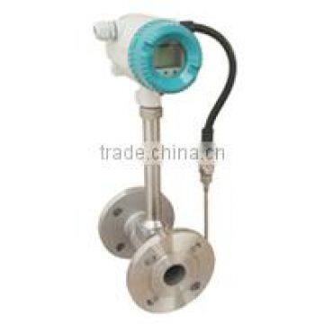 LUGB dn25 1'' flange steam gas air liquid vortex flowmeter