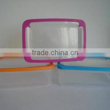 Plastic food storage container TPR seal rect. 3L #TG-12407