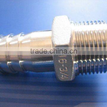 stainless steel hose nipple