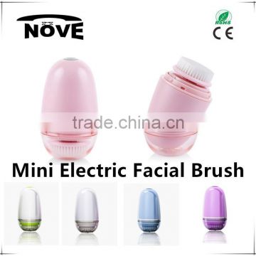 2016 high quality silicone sonic facial cleaning brush for women electric facial cleansing brush
