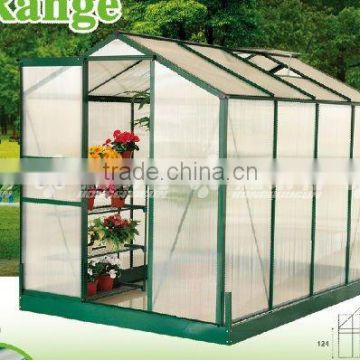 UV Twin-wall Polycarbonate Aluminum Green Houses HDL40202