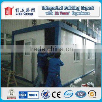 Good air permeability economic modular steel structure prefab luxury container house