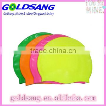 topsale silicone water sports swimming hats