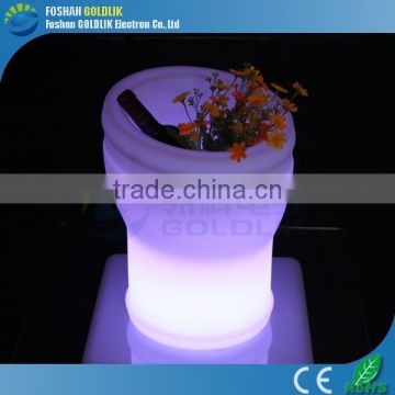 Wireless Control RGB Bar Ice Bucket Illuminated LED Plastic Champagne Bucket