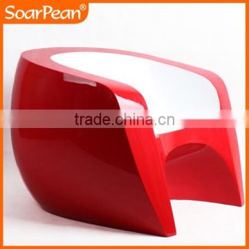 Special Design Wholesale Modern Red Fiberglass Arm Chair