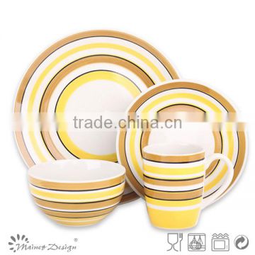 18pcs handpainted ceramic dinnerware
