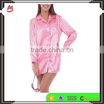 2017 China Silk Pajamas Wholesale Silk Sexy String Pajamas