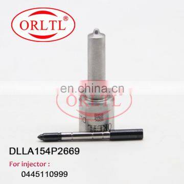 ORLTL Common Rail Nozzle DLLA 154 P 2669 (0433172669) Diesel Fuel Pump Nozzle DLLA154P2669 For Weichai 0445110999