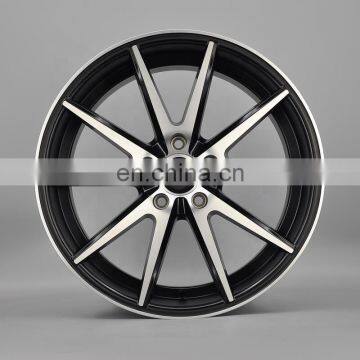 18*8.0 black aluminum alloy wheel car wheel