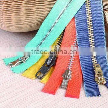 Fashion No.4 Fashion Anti Brass Metal Zipper for sales