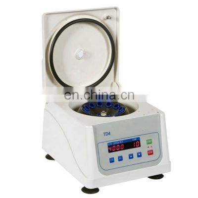Hot selling TD4C table top low speed Centrifuge for lab