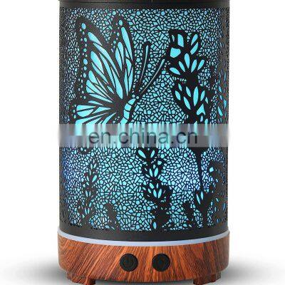 Butterfly 7 Color LED  Cool Mist Humidifier Essential Oil Diffuser Air Humidifier Aroma Oil Diffuser