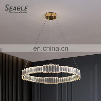 New Product Luxury Indoor Decoration Living Room Dining Room Modern LED Crystal Chandelier Light