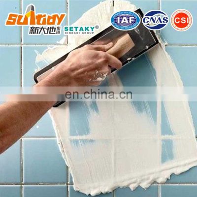 China Floor & Wall ceramic Tile bond Glue powder white latex glue price
