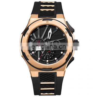 Fashionable Big Minimal Stainless Steel Watch Relogio Masculino for Man