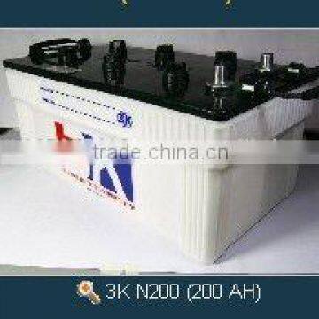 3K N200 (200 AH) Japan Car Battery